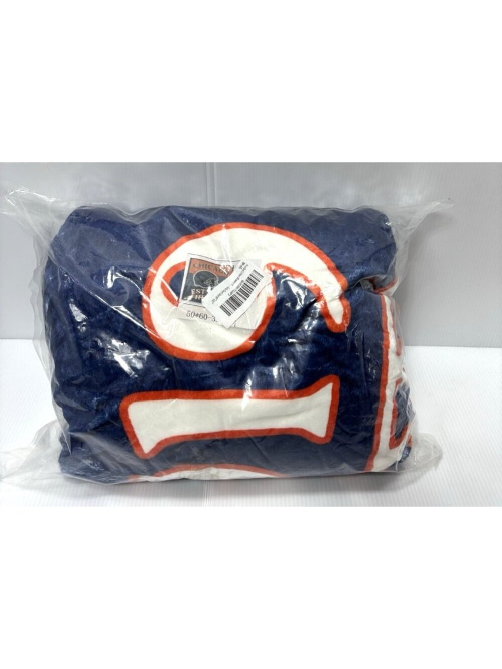 Chicago Bears Football Fans Blanket /Throw for Sofa/Couch/Bed 60"x50" New